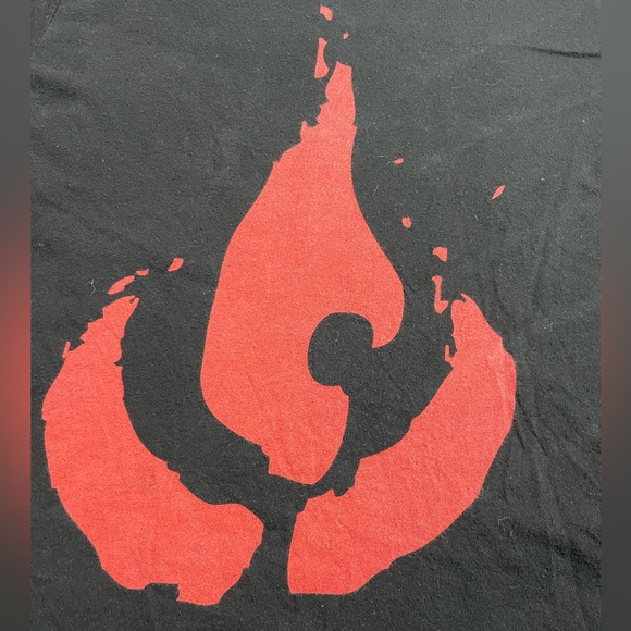 Mens Medium Avatar The Last Airbender Fire Nation shirt good used condition - Picture 3 of 5